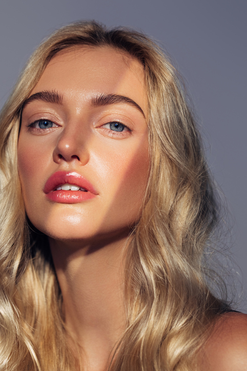 Portrait of young girl with beautiful skin and make-up LaseMD Ultra In New Jersey | Geria Dermatology